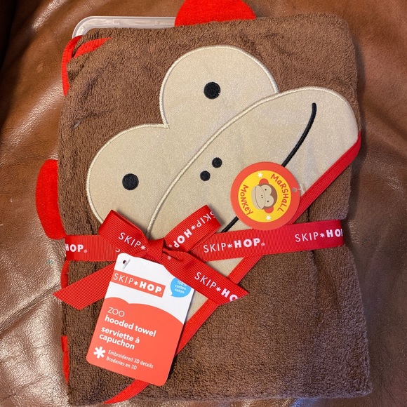 skip hop hooded towel